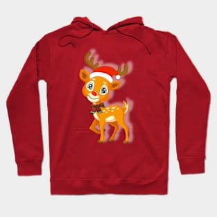 Happy Reindeer Hoodie